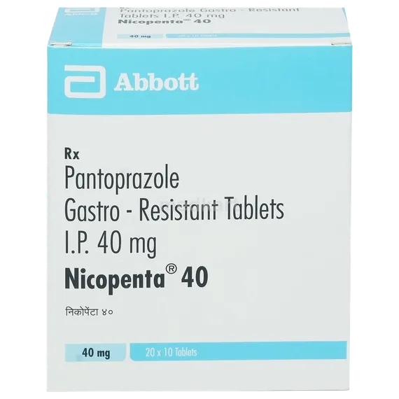 nicopenta 40 tablet 10's